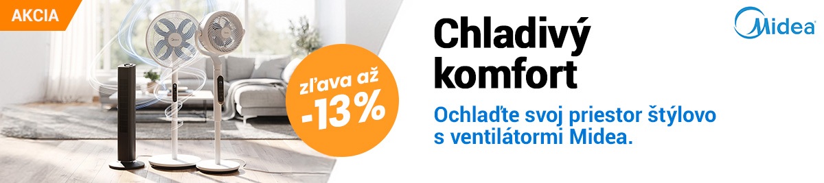 Midea pre svieže leto