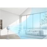 Midea stojanový ventilátor, MFS302RDDW, biely