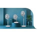 Midea stojanový ventilátor, MFS302RDDW, biely