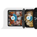 Midea teplovzdušná fritéza, MAD1100DADK, čierna