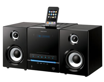 Mikrosystém s DVD Scott i-MDX 110 s podporou iPod