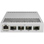 MikroTik Cloud Router Switch CRS305-1G-4S+IN, Dual Boot (SwitchOS, RouterOS), 800MHz, 512MB RAM, 4xSFP+, vrátane.L5