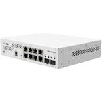 MIKROTIK Cloud Smart Switch 610-8G-2S+IN, Switch, 8× GbE RJ-45, 2× 10G SFP+, pasívne PoE, SwOS, zdroj