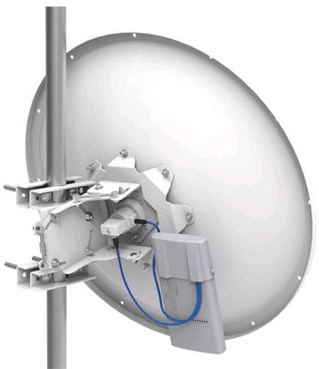 MikroTik mANT30 PA Parabolic dish antenna for 5GHz, 30dBi gain - precision alig.