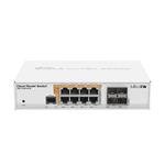 MIKROTIK RouterBOARD Cloud Router Switch CRS112-8P-4S-IN (400MHz; 128MB RAM; 8x GLAN POE; 4x SFP)