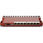 MIKROTIK RouterBOARD L009UiGS-RM + L5 (800MHz; 512MB RAM, 8xGLAN, 1xSFP 2,5Gbps, USB, rack, zdroj)