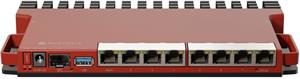 MIKROTIK RouterBOARD L009UiGS-RM + L5 (800MHz; 512MB RAM, 8xGLAN, 1xSFP 2,5Gbps, USB,  rack, zdroj)