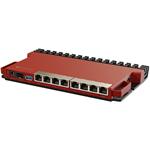 MIKROTIK RouterBOARD L009UiGS-RM + L5 (800MHz; 512MB RAM, 8xGLAN, 1xSFP 2,5Gbps, USB, rack, zdroj), (rozbalené)