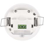 Mikrovlnný senzor prítomnosti IP20 24GHZ 2000W, biela