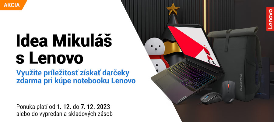 Mikuláš s Ideálnym darčekom od Lenovo