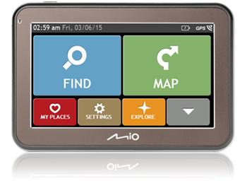 MIO Spirit 5670 4,3",TMC, BT, mapy EU (44)Lifetime