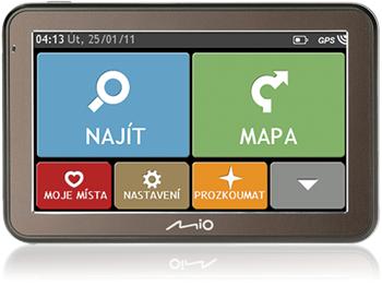 MIO Spirit 7500 GPS navigace, LCD 5", mapy EU (44) Lifetime