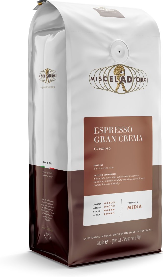 MISCELA D`ORO Gran Crema, 1 Kg, zrnková káva