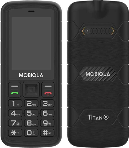 Mobiola MB500 TitanX 4G,Dual SIM, čierna