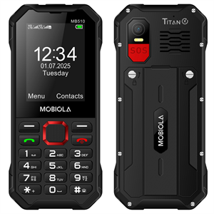 MOBIOLA MB510 TitanX, čierna