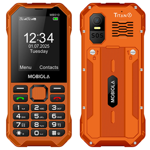 MOBIOLA MB510 TitanX, oranžová