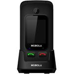 Mobiola MB610B, tlačidlový telefón, čierny