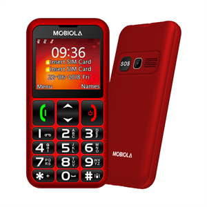 Mobiola MB700, Dual SIM, červená