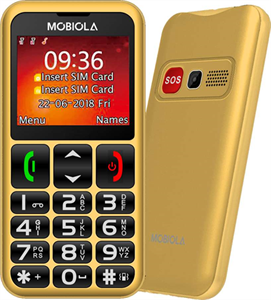 Mobiola MB700, Dual SIM, zlatá