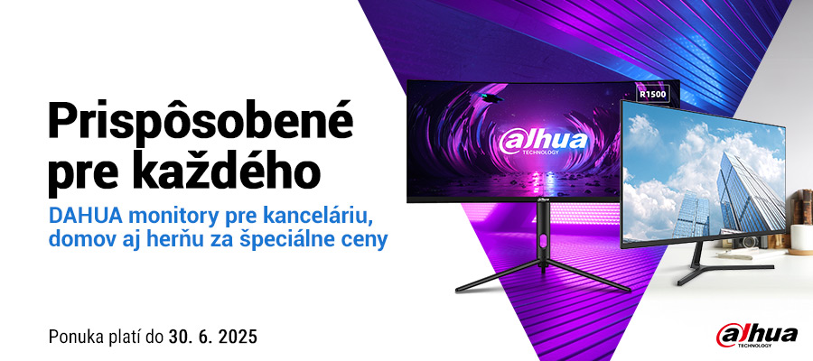 Monitory DAHUA - flexibilita pre každého