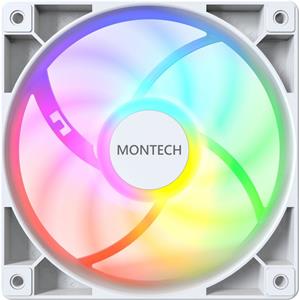 Montech GF120 PWM ARGB, ventilátor 120mm, biely
