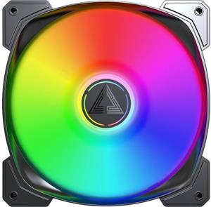 Montech HP140 PWM ARGB, ventilátor 140mm, čierny