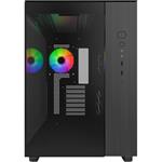 Montech King 65 PRO, Midi-Tower, ARGB, temperované sklo, čierna