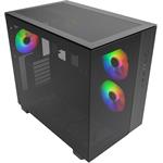 Montech King 65 PRO, Midi-Tower, ARGB, temperované sklo, čierna