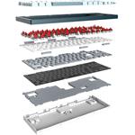 Montech MKey TKL, mechanická herná klávesnica, US layout, Freedom