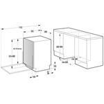 Mora IM 6434, vstavaná umývačka riadu