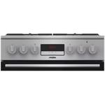 Mora K 8668 B1X6, sporák kombinovaný, nerez