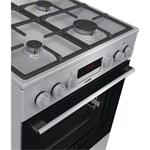 Mora K 8668 B1X6, sporák kombinovaný, nerez