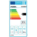 Mora OV 680 G, komínový odsávač pár