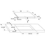 Mora VDIS 654 C, indukčná varná doska