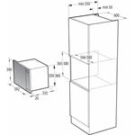 Mora VMT 432 B, vstavaná mikrovlnná rúra