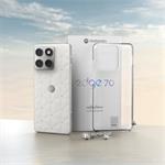 Motorola Edge 70 PANTONE Cloud Dancer crystals by Swarovski, 12GB, 512GB