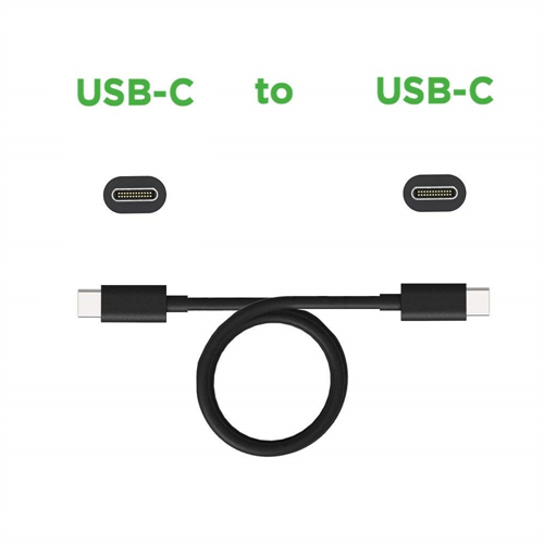 Motorola USB-C / USB-C, datový kábel 2m, čierny