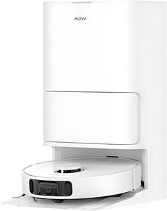 MOVA E40 Ultra, robotický vysávač, biely