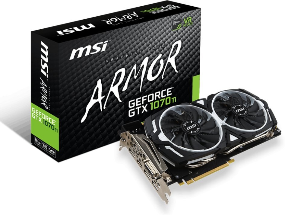 Msi 1070 ti armor разгон