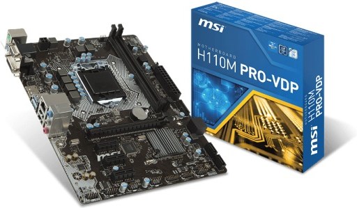 Msi h110m pro vd установка windows 10