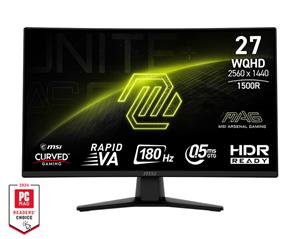 MSI MAG/274CQF/27"/VA/QHD/180Hz/0,5ms/Černá/3R