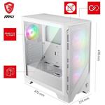 MSI MAG FORGE 320R AIRFLOW, biela