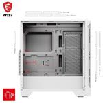 MSI MAG FORGE 320R AIRFLOW, biela