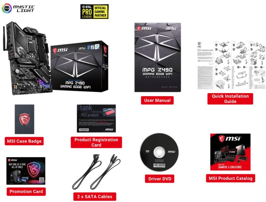 MSI MPG Z490 Gaming Edge WiFi | VÝPREDAJ | Datacomp.sk