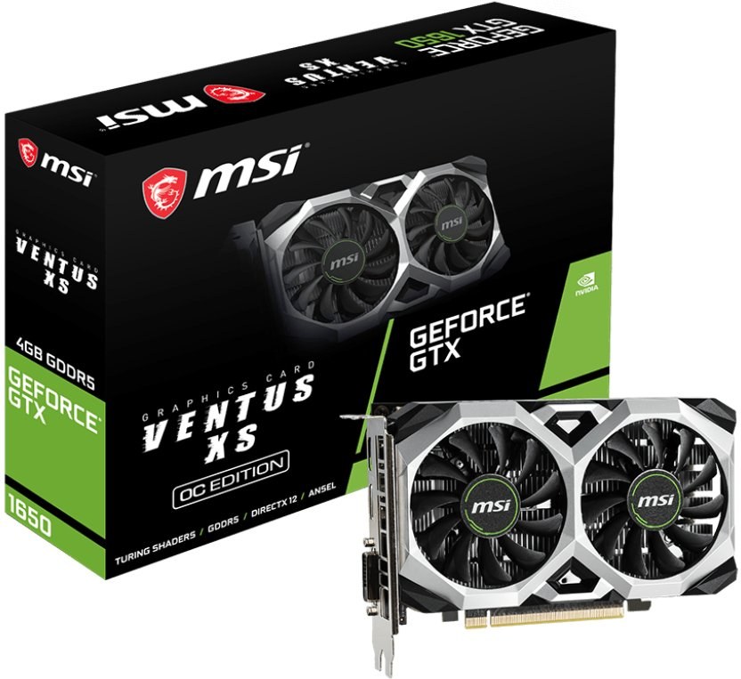 Msi geforce gtx 1650 ventus xs 4g oc обзор