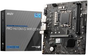 MSI PRO H610M-G WIFI DDR4