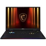 MSI Raider 18 HX AI, A2XWJG-458CZ, čierny