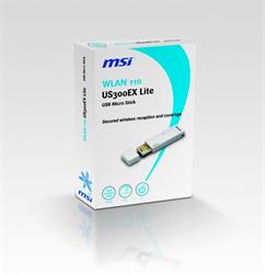MSI US300EX - WiFi adaptér,USB 2.0,150 Mbit