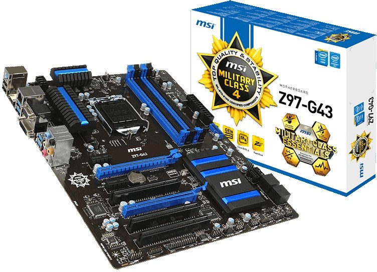 Msi z97 g43 gaming совместимость