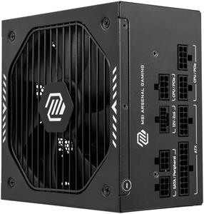 MSI zdroj MAG A750GLS PCIE5/ 750W/ ATX3.1/ akt. PFC/ 7 let celk. záruka/ 135mm fan/ modulární kabeláž/ 80PLUS Gold